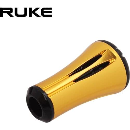 Ruke Fishing Handle Knob, Alloy Knob For Bait Casting and Spinning Reel for Bearing 7*4*2.5mm Fishing Reel Handle Accessory