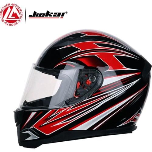 JIEKAI Motorcycle Helmet Motorbike Motocross Moto Helmet Crash Helmet Scooter Riding Full Face Helmets Casco Motocross Capacete