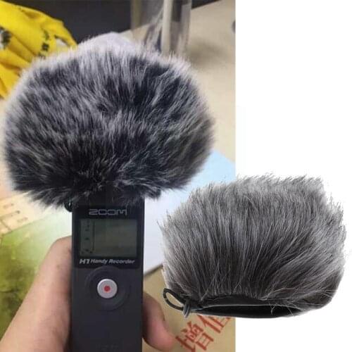 Noise Cancellation Stereo Easy Install Windproof Outdoor Accessories Dustproof H5 H1 Microphone H6 For Zoom Cover Practical Z1D0