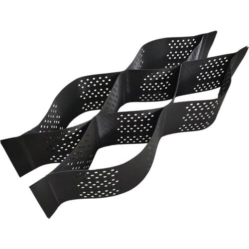 ASTM standard 200-356 HDPE yellow black textured Geocell manufacturer price Outdoor Construction Road Way Use