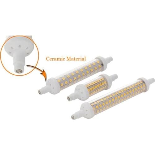 Super Bright R7s AC 220V Dimmable Led 15W 118mm 360 degree 10W 78mm lampadas led bulb 20W 135mm 30W 189mm replace halogen lamp