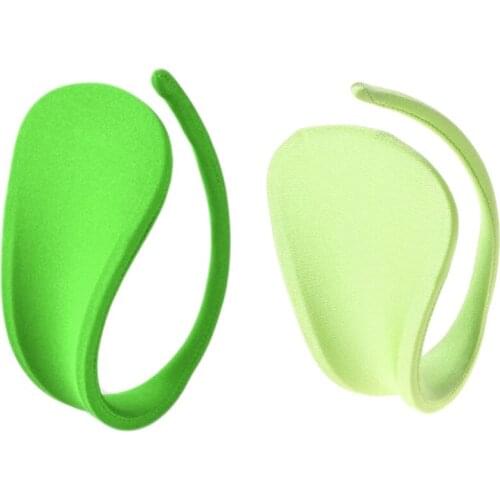 Y166 Women C String Mini Cover Briefs Solid Color Invisible Knickers Leopard Lingerie