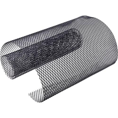 50LC 6x12mm Universal Car Grille Mesh Net Sheet Aluminum Hexagon Grill Body Front Bumper
