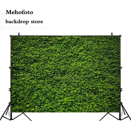 Mehofoto Spring Green Wall Photography Backdrop Green Grass Photo Booth Background Easter Sunday Party Decoration Supplies 317