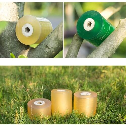 200pcs Gardening Tapes Fruit Tree Grafting Tape Nursery Stretchable Bind Tape Garden Tools