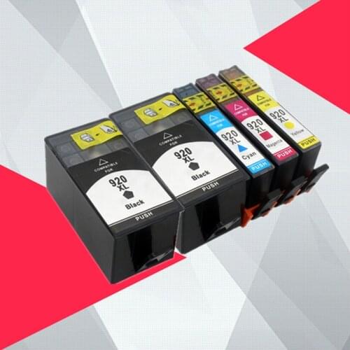 5PK Compatible ink cartridge for HP 920XL for hp 920 For HP920 Officejet 6000 6500 6500A 7000 7500 7500A printer with chip