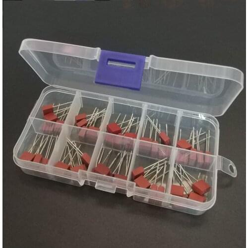 10 Kinds 50Pcs/Box Square Fuse Plastic 392 Electrical Assorted Fuse Mix Set 0.5A 1A 1.6A 2A 2.5A 3.15A 4A 5A 6.3A 8A