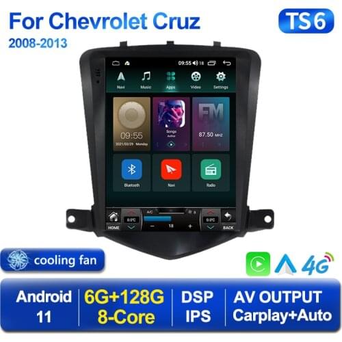 Android 11 IPS DSP Car GPS Multimedia Radio Player for Chevrolet Cruze J300 Holden Daewoo Lacett 2009-2015 No 2din 2 din