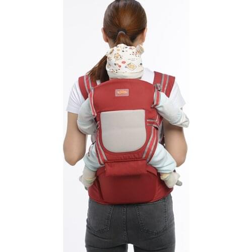 Benepig Breathable Ergonomic Baby Carrier Backpack Portable Infant Baby Carrier Kangaroo Hipseat Heaps Baby Sling Carrier Wrap