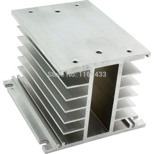 FHSH01-110 110*100*80 mm 60A three phase solid state relay SSR aluminum heat sink radiator FHS-T60