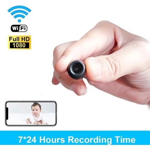 HD 1080P Smart Wifi USB Mini Camera Real-Time Surveillance IP Cam With AI Human Detection Loop Recording Video Recorder Webcam
