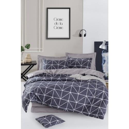 Bedding Set %100 Cotton With Pillowcase Duvet Cover Sets Linen Sheet Blue Double Queen Size Quilt Covers Bedclothes Modern Cute