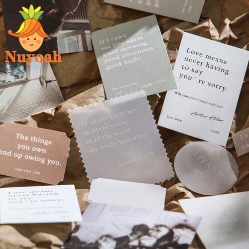 30Pcs Aesthetic Stickers for Journaling Moment Series DIY Decoration Sticker Creative Scrapbooking Stationary School Supplies