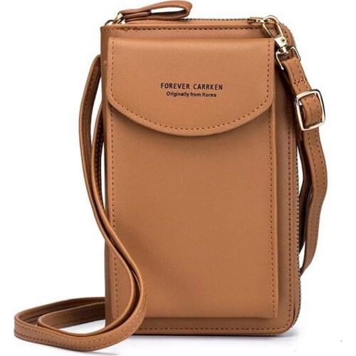 New Ladies Purse Wallet Women Diagonal PU Multifunctional Mobile Phone Clutch Bag Large Capacity Passport Travel Card Holder