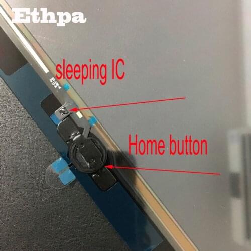 Ethpa Original For Ipad Air A1474 A1475 Touchscreen Digitizer With Home Button Flex Cable