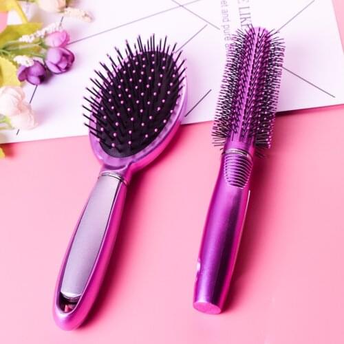 3pc Hair Comb Scalp Massage Comb Hairbrush Bristle& Women Wet Curly Hair Brush for Salon Hairdressing Styling Makeup Tools