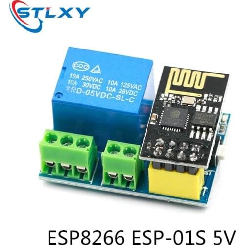 ESP8266 ESP-01S 5V WiFi Relay Module Things Smart Home Remote Control Switch Phone APP ESP01 ESP-01 Wireless WIFI Module