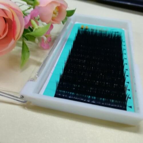 1pc Premium 3D Silk Eyelash Extensions Individual False Mink Lashes C/D/L Curl Professional Makeup Tools