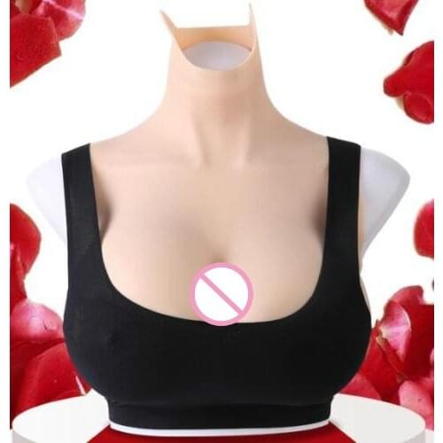 Silicone Boobs Fullbody Tight Suits G CupTV Drag Queen cup Breast Forms Gifts Transgender Crossdresser Female Crossdressing 2019