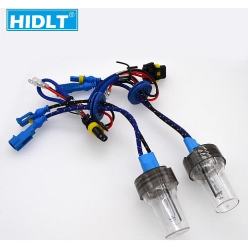 HIDLT 2PCS Premium Fast Bright 35W 55W H1 H7 H11 9005 9006 9012 D2H Xenon Bulb Car Headlight Replacement HID Bulb Lamp 12V 5500K