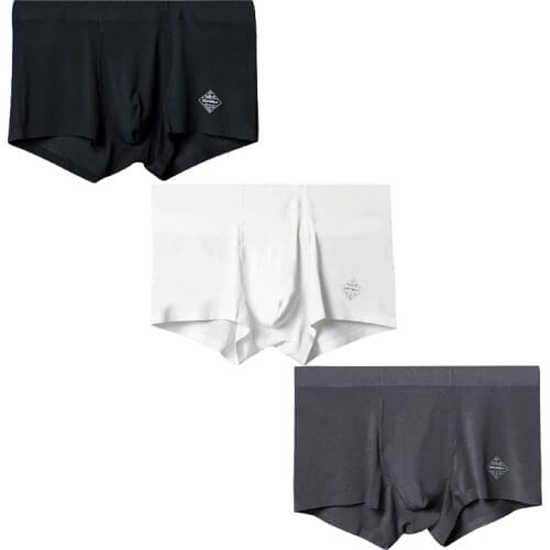 3Pcs/lot Men Underwear Boxer Shorts Set Modal Boxers Man High Quality Underpants Male Boxershorts Comfortable Mens Panties