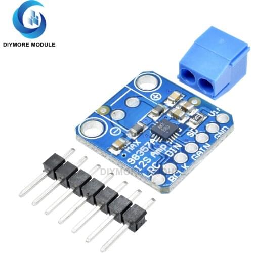 MAX98357 I2S 3W Amplifier Breakout Interface DAC Decoder Module Filterless Class D Audio Board for Raspberry Pi Esp32