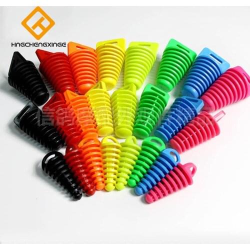 3sizeMotorcycle Exhaust Pipe protection 1pc Motocross Tailpipe Airbleeder Plug Exhaust Silencer Muffler Wash Plug Pipe Protector