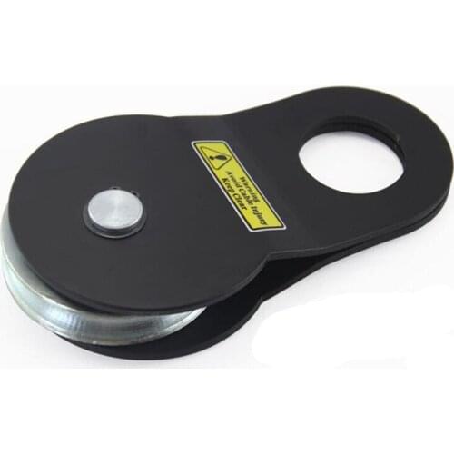 8Ton pulley sheave snatch block for winch towing rope ATV UTV tow trailer webbing sling lifting sling