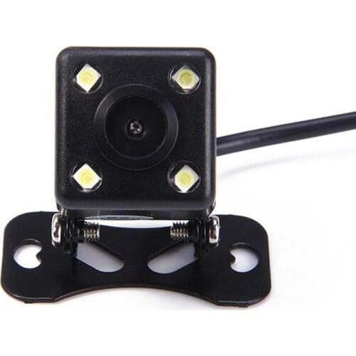 Car Rear View Camera 4 LED Night Vision Reversing Auto Parking Monitor CCD Waterproof 170 Degree HD Video