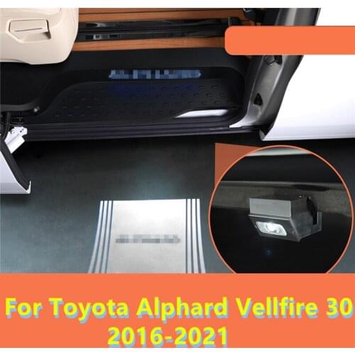 Welcome Light Refit Welcome Light Chassis Light Carpet Light Blanket Auto Accessories For Toyota Alphard Vellfire 30 2016-2021