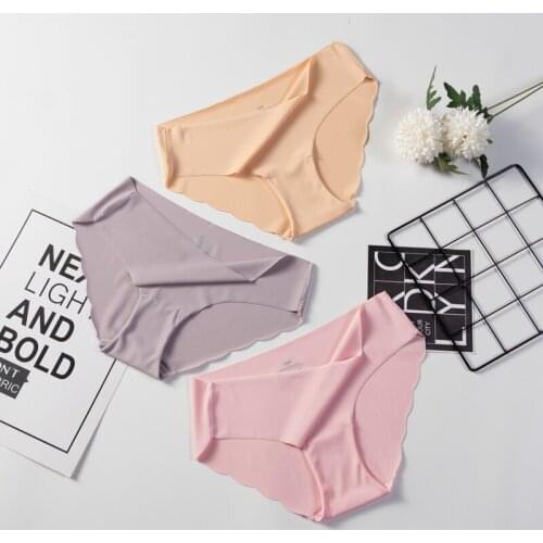 Hot Sale Fashion Women Seamless Panties Ultra-thin Underwear Comfort Intimates Sexy Lingerie Low-Rise Female briefs
