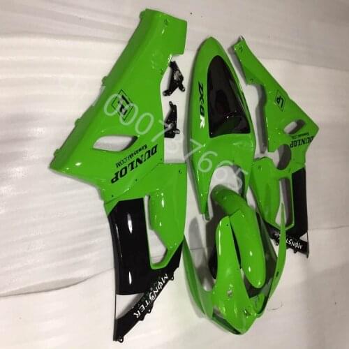 Fairing Kit For KAWASAKI NINJA ZX-6R 05-06 ZX6R ZX 6R 6 R ZX636 636 ZX-636 05 06 2005 2006 green black Fairing body