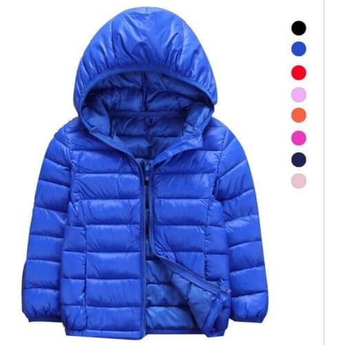 Fashion Glossy girl jackets coats hooded warm jackets boys winter jackets girls children jackets for girls boys winter wear
