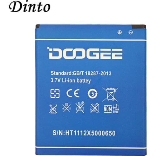 Dinto NEW DOOGEE X5 2400mAh 3.7V Batteries Replacement Backup Mobile Phone Battery for DOOGEE X5 X5S X5 Pro Smart Phone