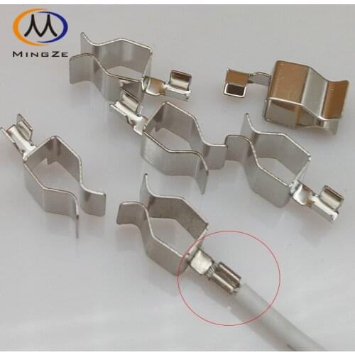 Custom socket switch fitting parts metal stamping nickel-plated contact shrapnel
