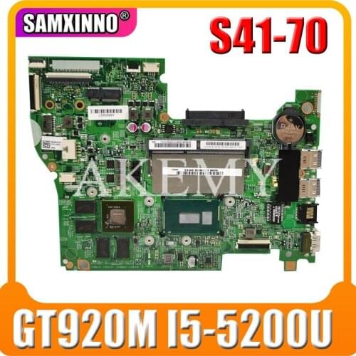 SAMXINNO 14217-1M Motherboard For Lenovo S41-70 Laotop Mainboard with GT920M I5-5200U CPU