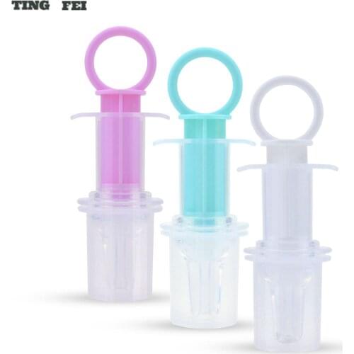 Silicone Nipple Type Baby Smart Medicine Dispenser Needle Feeder Squeeze Medicine Dropper Dispenser Pacifier Feeding Utensils