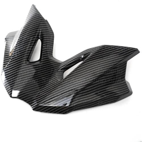 Carbon Fiber Pattern Front Fender Beak Extension Fairing for BMW F750GS F850GS 2018-2020