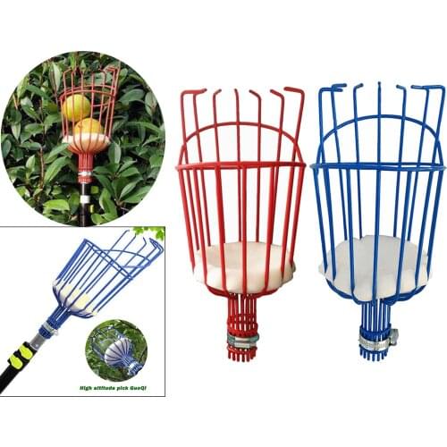 Horticultural Fruit Picker Farm Iron Pear Peach Oranges Picking Catcher