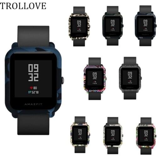 PC Protect Case Cover for Xiaomi Huami Amazfit Bip PACE Youth Watch Hard PC Shell for Xiaomi Amazfit Watch Frame Accessories