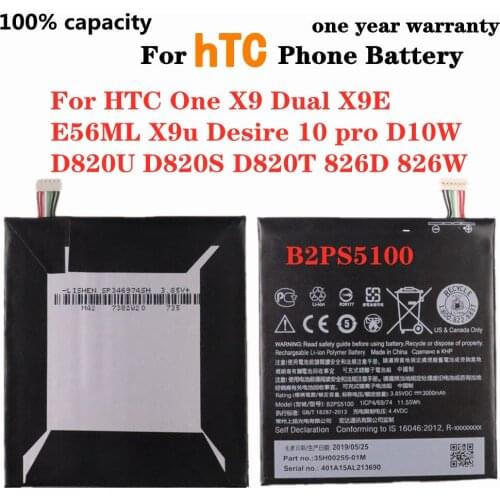 ZQTMAX HTC Desire 10 Pro Batteries