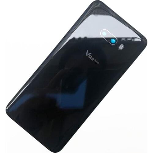 100% Original Back Battery Cover Gorilla Glass 6 For LG V50S ThinQ V510 5G LM-V510N Rear Panel Door Housing with flash lamp