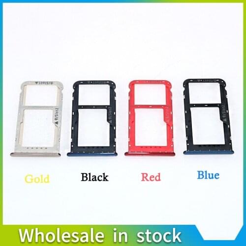 For HuwWei Honor V9play mobile phone SIM card tray connector SIM Card Adapter Holder Reader Slot Tray Socket