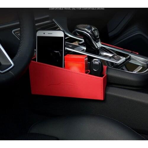 For Porsche Panamera 2017 2018 2019 2020 Accessories Leather Car Seat Side Center Console Hanging Storage Box Accessories