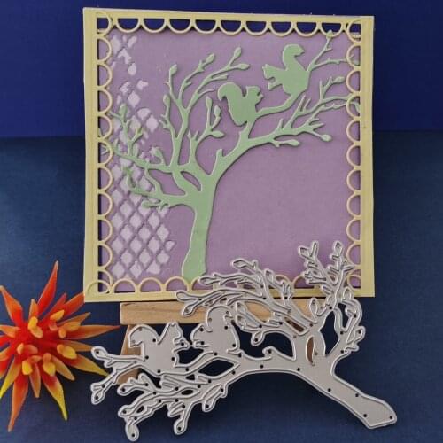 Tree or branch decorative metal cutting die DIY scrapbook / photo album decorative paper card mold
