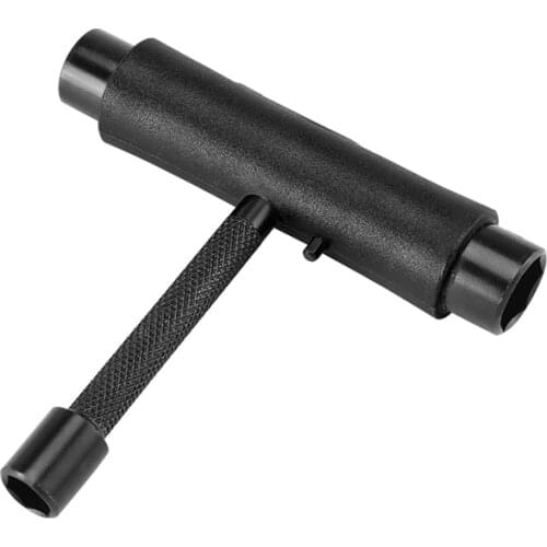 Mini T-Type Scooter Skateboard Longboard Tools T Type Skate Scooter Tools Kick Scooter Mini T Wrench Set Black