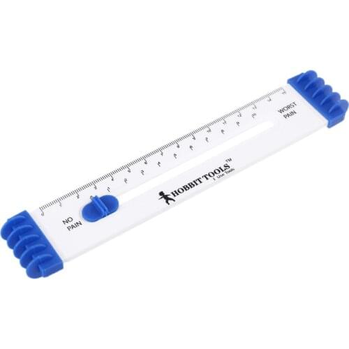 Pain Scale Ruler Pain Ache VAS Testing Record Scale Ruler Muscle Measure Gauges