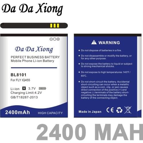 Da Da Xiong 2400mAh BL8101 Li-ion Phone Battery for FLY IQ455 Phone