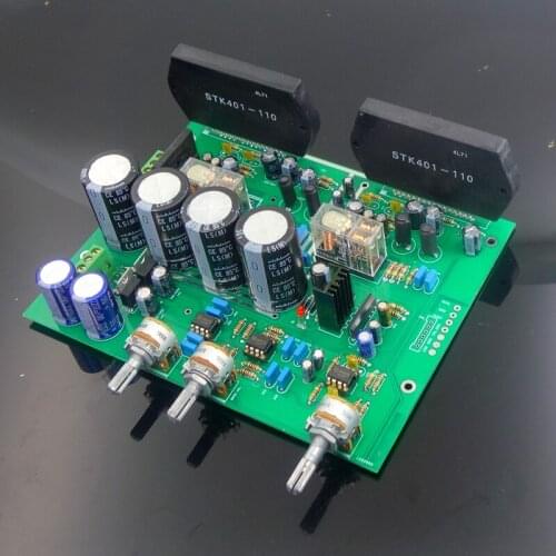 Voltage AC18-42V HIFI Level Electronic Crossover Luxury Power Amplifier Board Two Frequency Division Electronic Crossover Kit