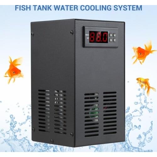 Fish Aquarium Live Aquarium Chiller Cooler LCD Display Fish Tank Cooling System for Water Grass Coral Shrimp Farming for fish